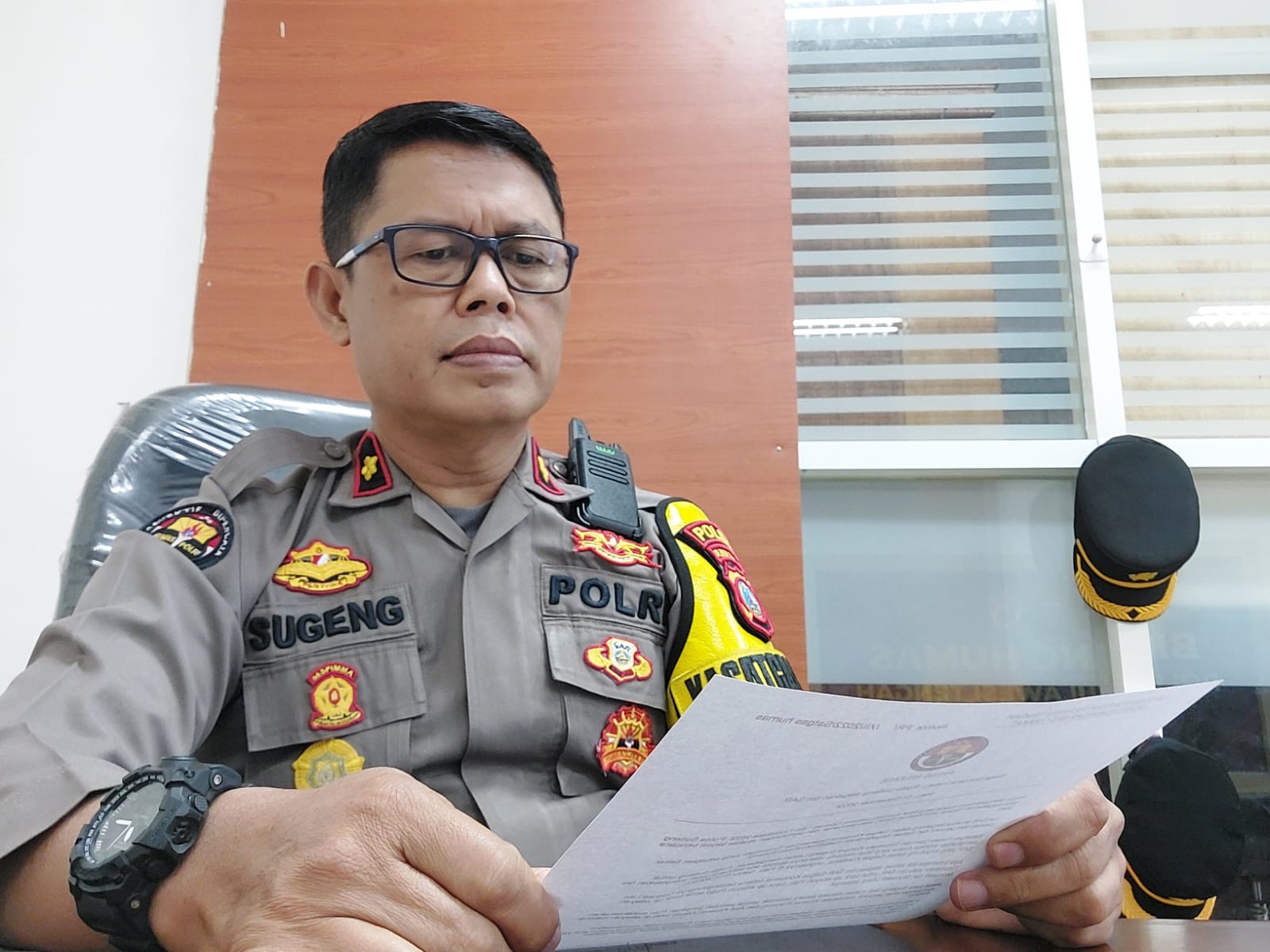 Delapan Hari Operasi Lilin Tinombala, terjadi 22 kasus Laka lantas