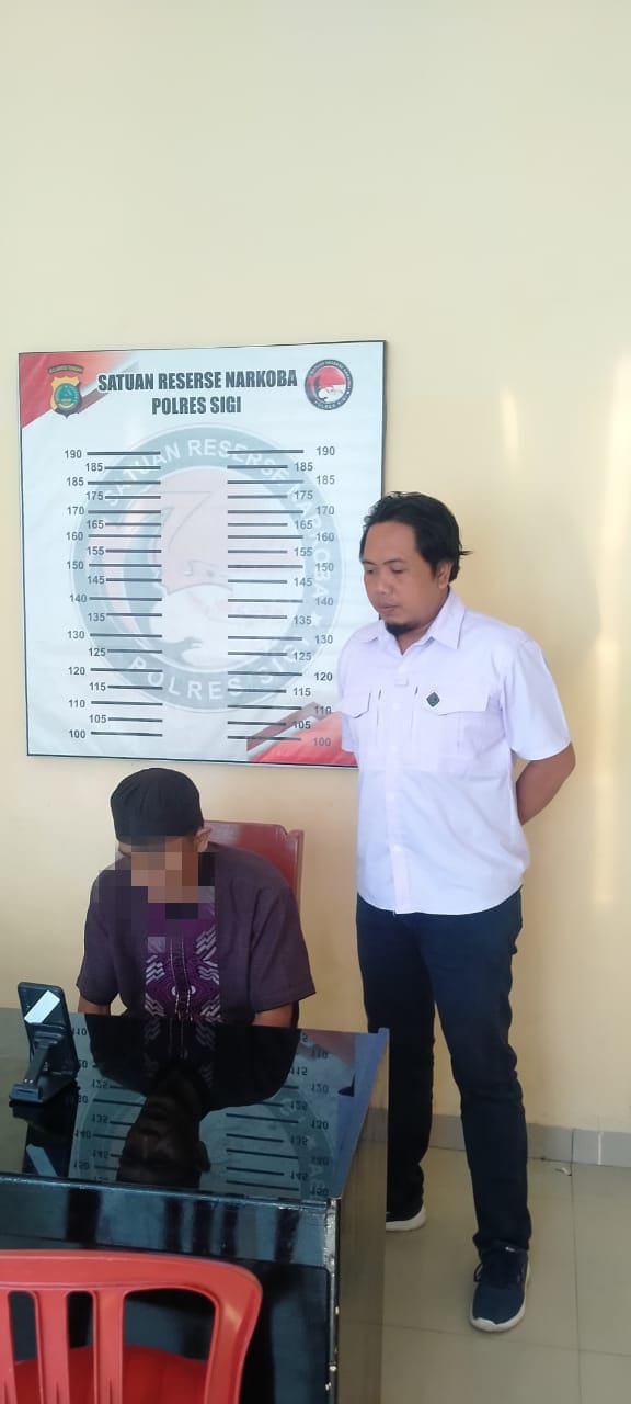 Dinyatakan lengkap, Polres Sigi Serahkan Seorang pria Tersangka Kasus Narkoba ke Jaksa