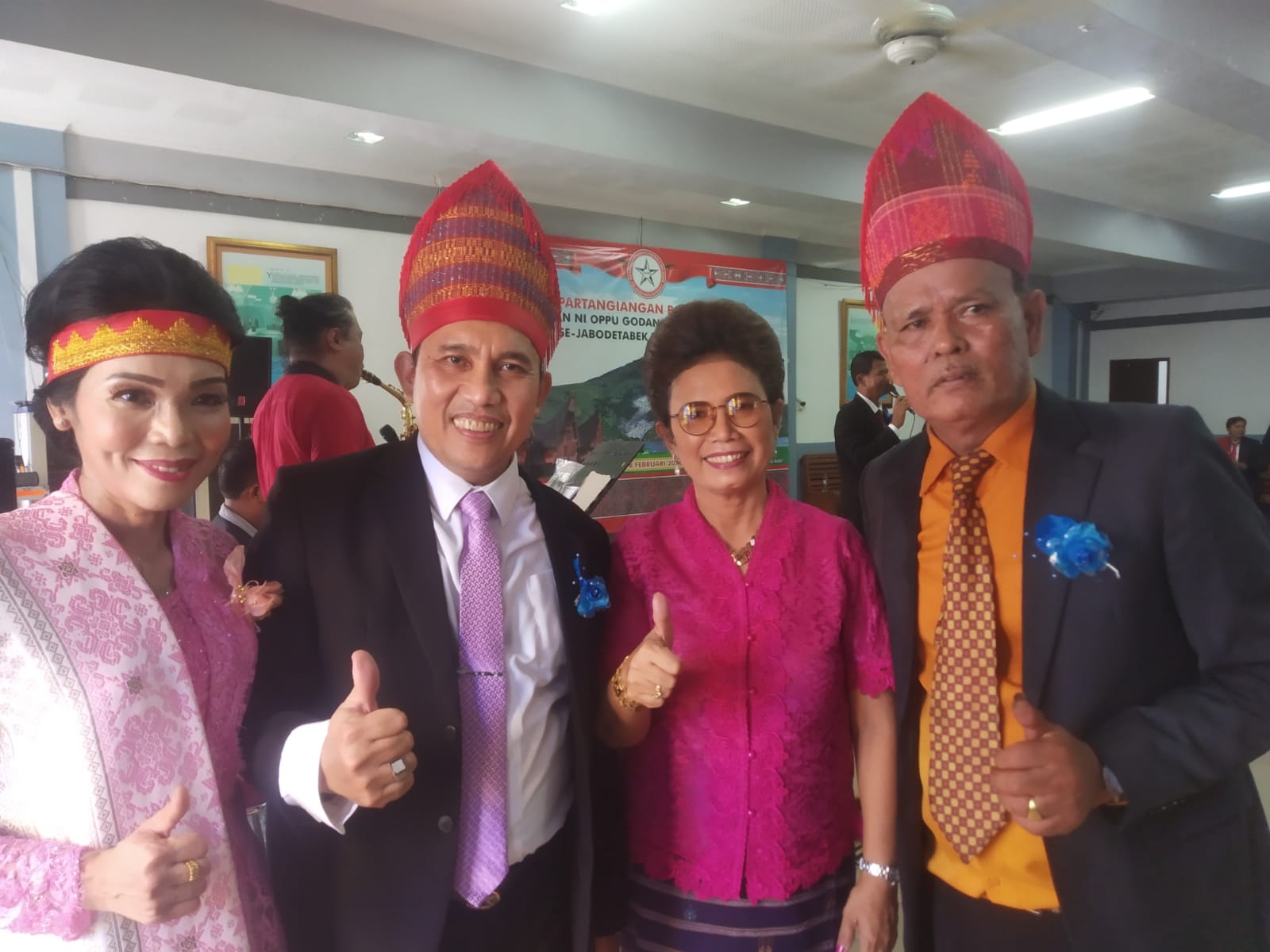 Silaturahmi Bersama Keturunan Ni Oppung Godang Nababan Digelar di Aula Gereja HKBP Jakasampurna