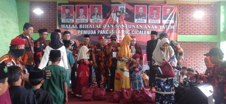 MOMENTUM HARI KEBANGKITAN NASIONAL,PAC PP CICALENGKA GELAR HALAL BI HALAL DAN SANTUNAN ANAK YATIM