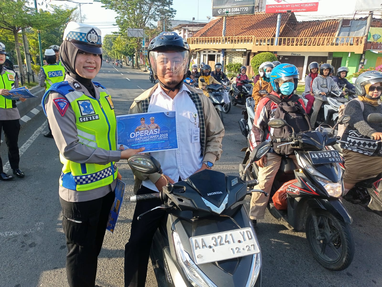 Jangan Menghindar, Polres Kebumen Siapkan Reward kepada Warga yang Tertib saat Operasi Patuh