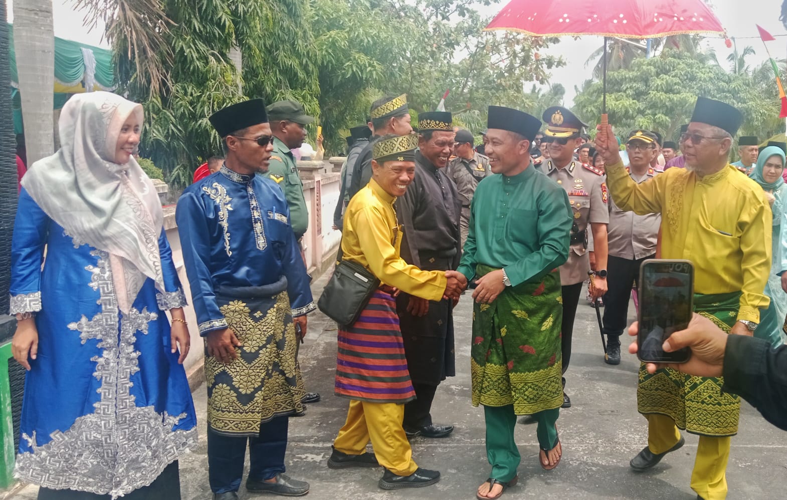 Memperingati Hari Jadi ke-5011 Kabupaten Bengkalis,Wakil Bupati Bengkalis Ziarah Makam Datuk Laksamana Raja Di Laut