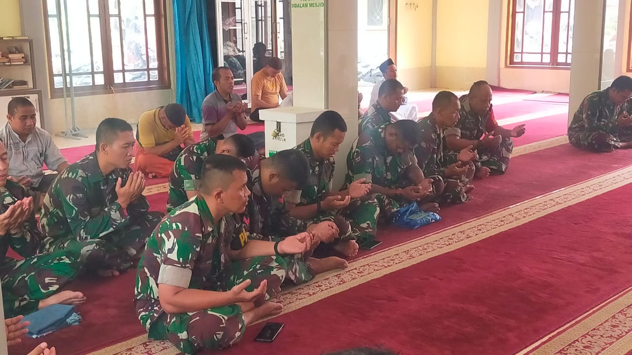 Kodim 0619 Purwakarta Laksanakan Giat Do’a Bersama Dalam Rangka Peringatan Hari Pahlawan 10 November Tahun 2023