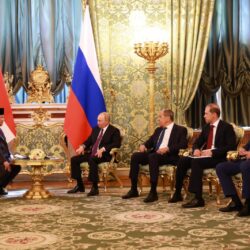 Menhan Prabowo Melakukan Pertemuan dengan Presiden Rusia Vladimir Putin, di Rusia